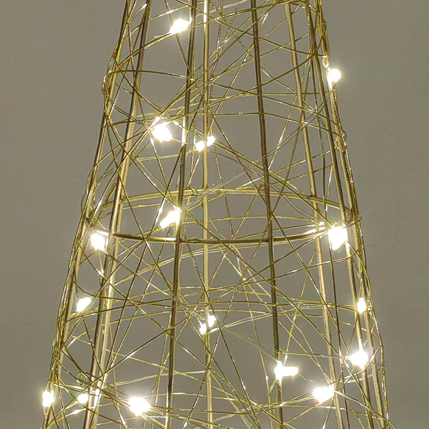 DICTROLUX - Albero Conico Luminoso 30 microled - h40 cm diametro 14 cm